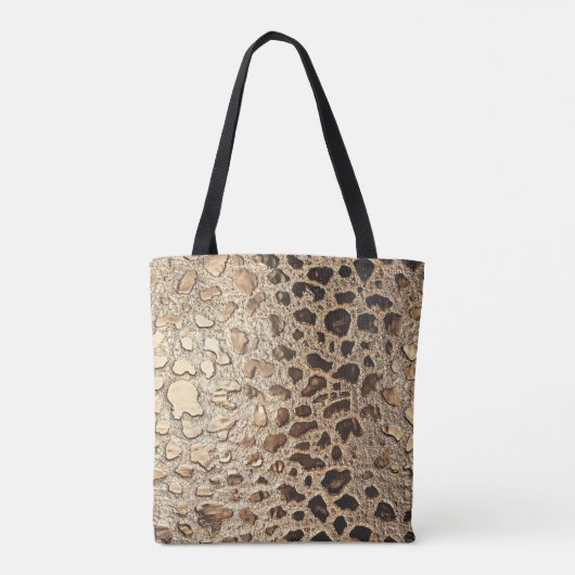 Gold Leopard Metallic Spots Tote Bag (Achterkant)