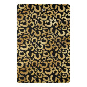 Gold leopard print aangepast mini klembord (Achterkant)