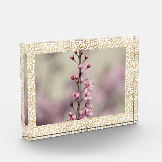 Gold Leopard print - Aangepaste foto (Links)