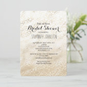 Gold Leopard Print Khaki Cream Beige vrijgezellenf Kaart (Staand voorkant)