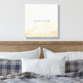 Gold Leopard Print Khaki Cream Beige Waterverf (Insitu (Slaapkamer))