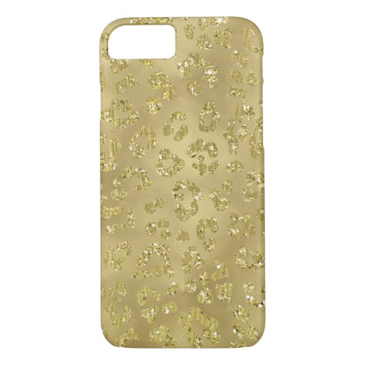 Gold Leopard-printer Case-Mate iPhone Case (Achterkant)