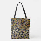 Gold Leopard-printer Tote Bag (Achterkant)