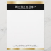 Gold Letterhead Flyer (Voorkant)