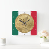 GOLD LIBERTAD COIN VIERKANTE KLOK (Huis)