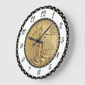 GOLD LIBERTY COIN GROTE KLOK (Hoek)