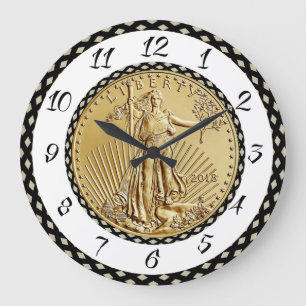 GOLD LIBERTY COIN GROTE KLOK