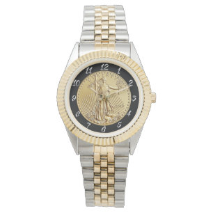 GOLD LIBERTY COIN HORLOGE