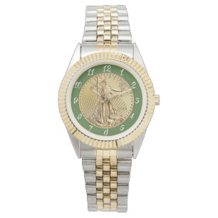 GOLD LIBERTY COIN HORLOGE
