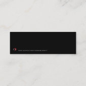 Gold Light 001 - Bladwijzer Mini Visitekaartje (Achterkant)