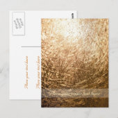 Gold Light 001 Briefkaart (Voorkant / Achterkant)