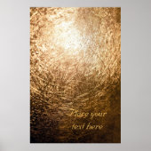 Gold Light 001 Poster (Voorkant)