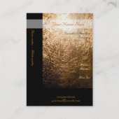 Gold Light 001 Visitekaartje (Voorkant)