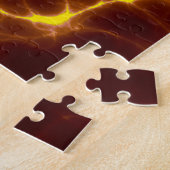 Gold Lightning Puzzle Legpuzzel (Zijkant)