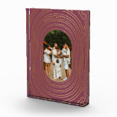 Gold Lijst - Aangepast kerstblok voor de fotoserie Fotoblokken (Rechts)