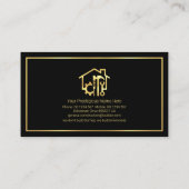 Gold Lijst Handyman Tools Home Visitekaartje (Achterkant)