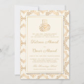 Gold Lijst  islamitische islamitische geloofsbelij Kaart (Voorkant)