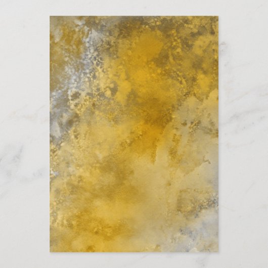 Gold Lijst Menu Kaart (Achterkant)