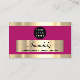  Gold Lijst Mode Beautique Winkel roze VIP Visitekaartje