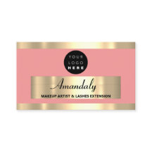 Gold Lijst Mode Beautique Winkelkoraal poeder