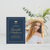 Gold lijst Nursing afstuderen aangekondigd Aankondiging (Staand voorkant)