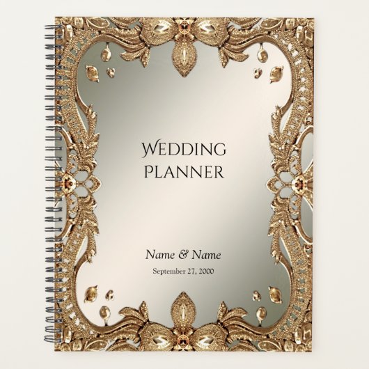 Gold  Lijst Planner (Voorkant)