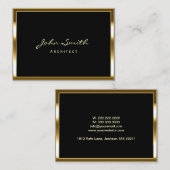 Gold Lijst Professional Visitekaartje (Voorkant / Achterkant)