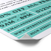 Gold Lijsten, Opticien, Technical Practitioner Poster (Hoek)