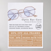 Gold Lijsten, Opticien, Technical Practitioner Poster (Voorkant)