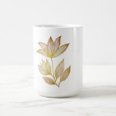 Gold Line Floral Coffee Mug Koffiemok (Center)