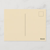 Gold Line Floral Sympathie Hartelijk dank Briefkaart (Achterkant)