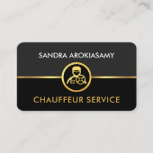 Gold Line Professional Driver Visitekaartje (Voorkant)