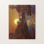 Gold Linger - Autumn Scene Legpuzzel (Verticaal)