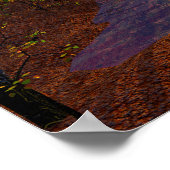 Gold Linger - Autumn Scene Poster (Hoek)