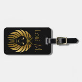 Gold Lion Bagagelabel (Voorkant horizontaal)