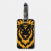 Gold Lion Big Graphic Bagagelabel (Achterkant verticaal)