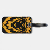 Gold Lion Big Graphic Bagagelabel (Achterkant horizontaal)