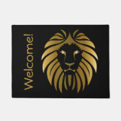 Gold Lion  Deurmat (Voorkant)