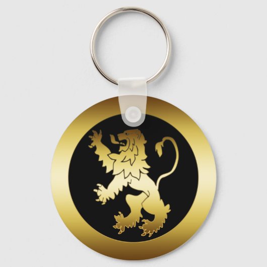 GOLD LION SLEUTELHANGER (Voorkant)