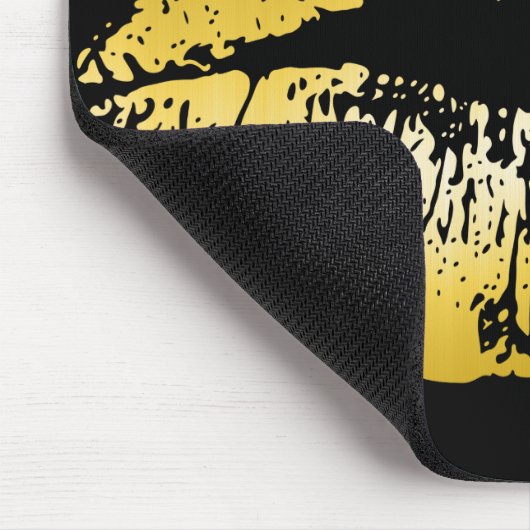 Gold Lips #2 Muismat (Hoek)