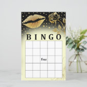 Gold Lips bingo (Staand voorkant)