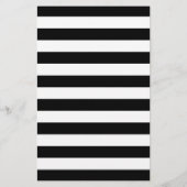 Gold Lips met Black White Stripes - Makeup Artist Flyer (Achterkant)