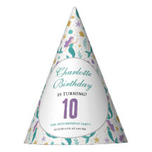 Gold Little Mermaid 10th Birthday | Under the Sea