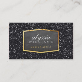 GOLD LOGO classy elegante glitter sprankelend zwar Visitekaartje