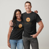 Gold Logo & Custom Text Business Company Branded T-shirt (Unisex)