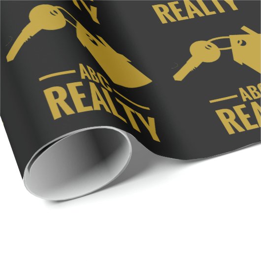 Gold Logo-opvulpapier Cadeaupapier (Rol Hoek)