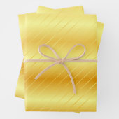Gold look Elegant Modern Glamor Trendy Sjabloon Inpakpapier Vel (In situ)