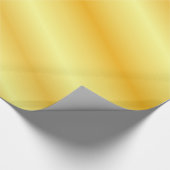 Gold look elegant moderne Sjabloon Trendy Gift Cadeaupapier (Hoek)