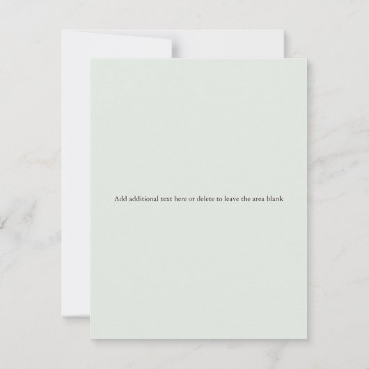 Gold Look Geometrische Lijst Bloemen Vrijgezellenf Kaart (Achterkant)