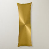 Gold look Modern Print Lichaamskussen (Achterkant (Verticaal))